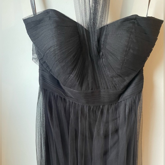 Bill Levkoff NWT Mesh Tool Halter Black Ball Gown Women’s 12 - Picture 2 of 7